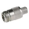 Telegartner Koaxiální konektor, řada: N Vnitřní, 50 Ω, orientace těla: Rovný, Kabel Konektor N Krimpovací, 11GHz 165 °C