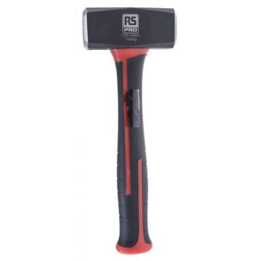 Palička Uhlíková ocel Kovová palice, materiál držadla: Laminát RS PRO 1500 g