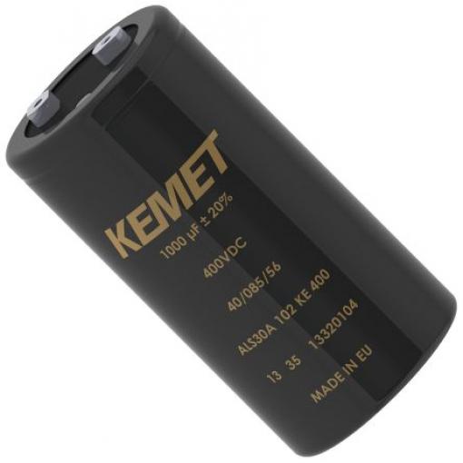 Kondenzátor, řada: ALS30 4700 μF ±20 % ALS30A472NP450 450 V dc, Šroubová svorka KEMET