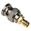 RF Solutions Adaptér RF, orientace těla: Rovný, 50 Ω Vnitřní, typ kabelu: Koaxiální Vnější, obklad těla: Poniklovaná