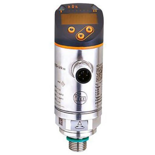 ifm electronic Tlakový snímač, řada: PN Relativní 0 bar 25 bar pro Kapalina, výstup: Analogové, PNP NO/NC IP67, IP65