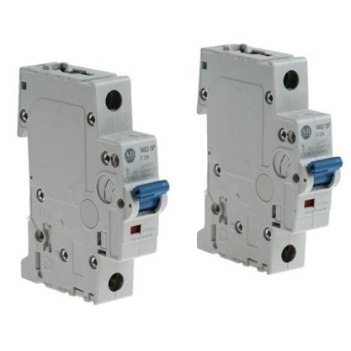 Allen Bradley Miniaturní jistič, rozsah: 1492-SPM 1pólový 2 A vypínací výkon 10 kA, charakteristika: Typ C 277 V ac 48 V