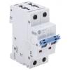 Allen Bradley Miniaturní jistič, rozsah: 1492-SPM 2pólový 2 A vypínací výkon 10 kA, charakteristika: Typ C 480 V ac 96 V