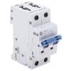 Allen Bradley Miniaturní jistič, rozsah: 1492-SPM 2pólový 4 A vypínací výkon 10 kA, charakteristika: Typ D 480 V ac 96 V