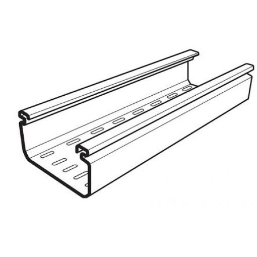 Kabelová lávka, řada: PCT, Polyvinylchlorid, 3 m x 150mm x 50 mm Cablofil International