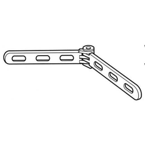 Příslušenství kabelového žlabu, Výklopná spojka, Polyvinylchlorid Cablofil International 150mm