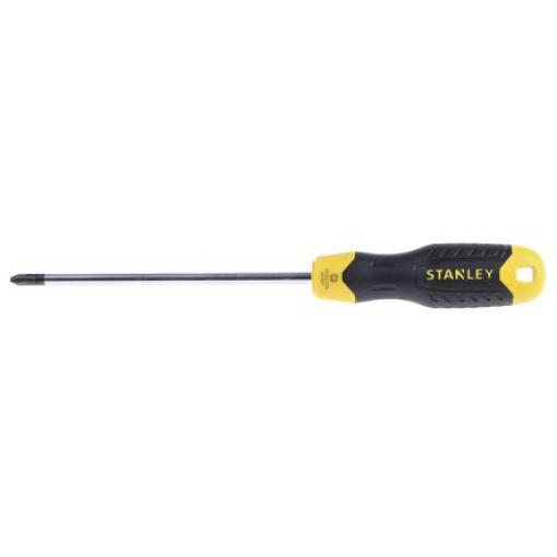 Standardní šroubovák, dělka lopatky: 150 mm Vysoké kvalitní ocel Standardní šroubovák Phillips hrot PH2 Stanley