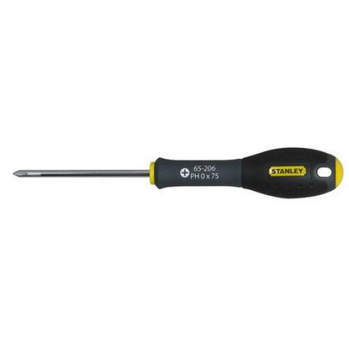 Šroubováky Philips, dělka lopatky: 75 mm Ocel Standardní hrot PH0 Stanley