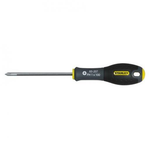 Šroubováky Philips, dělka lopatky: 100 mm Ocel Standardní hrot PH1 Stanley