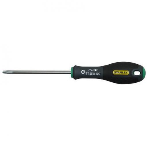 Šroubovák Torx a Torx Plus, dělka lopatky: 100 mm Chrom-vanadová ocel Standardní hrot T25 Stanley