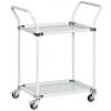 Vozík 2 úrovně Kov 760 x 460mm nosnost 200kg RS PRO