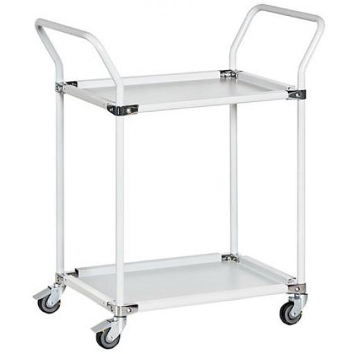 Vozík 2 úrovně Kov 760 x 460mm nosnost 200kg RS PRO