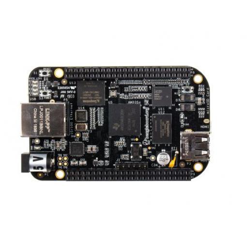 Beagleboard.org Vývojová deska, AM3358BZCZ100, SAM, MCU BeagleBone Black, MPU, ARM Cortex A8, BeagleBone černá, Vývojová