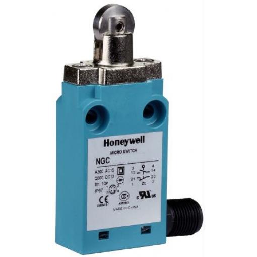 Honeywell NGC Plunžr s válečkem Koncový spínač SPDT IP67 Kov 240 V ac 6 A