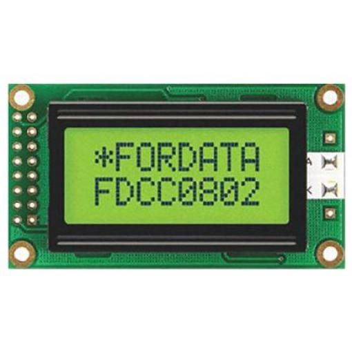 FC0802B00-FHYYBW-51SE podsvícení LED Žlutá, Zelená Fordata 2 x 8