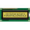Alfanumerický displej LCD, řada: FC Alfanumerické, podsvícení LED, Transflektivní, Fordata