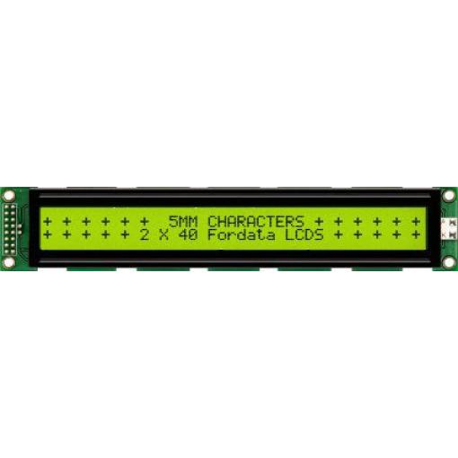 FC4002B00-FHYYBW-51SE podsvícení LED Zelená, Žlutá Fordata 2 x 40
