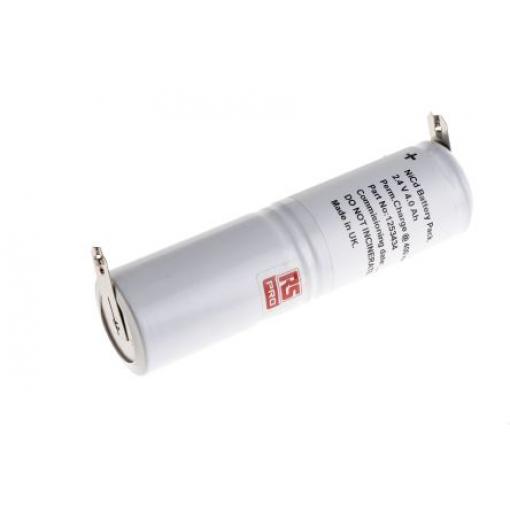 Nabíjecí bateriový modul 2.4 V NiCd 2článkový 4 Ah RS PRO