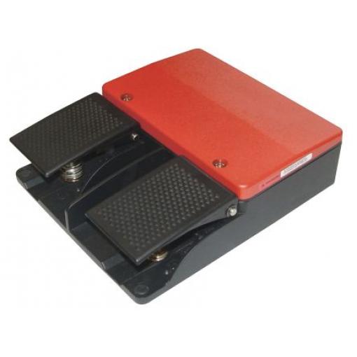 RS PRO Nožní spínač IP65 Nožní spínač Okamžité ovládání Odlitek z hliníkové slitiny SPCO 10 A 600 V ac