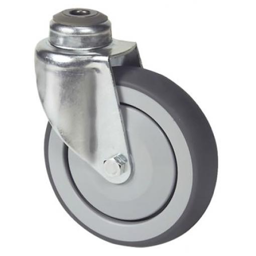 2340PIP125P30-13 Tente Otočné 160 kg 125 mm, Polypropylen