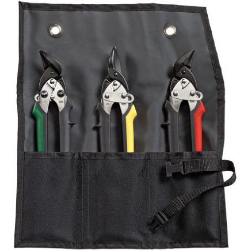 Bessey Sada nůžek na plech, pro Vodič, celková délka: 180 mm