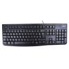 Sada klávesnice a myši, model: MK120, Černá Kabelový AZERTY (Francie) Standardní, USB Logitech
