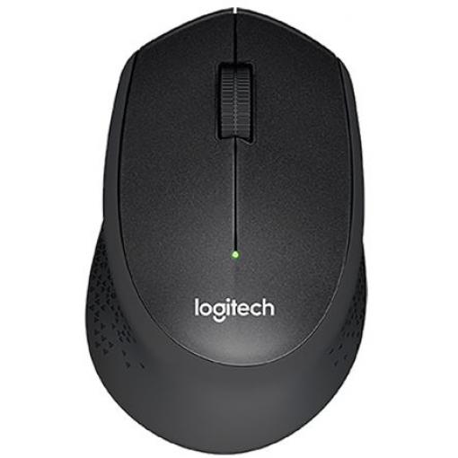 Myš Standardní 3tlačítková, Bezdrátové, USB Optické, Černá Logitech, model: M330