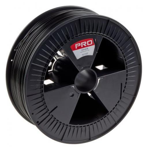 Vlákna pro 3D tiskárny, Černá 2.85 mm 2.3 kg Polymléčná kyselina RS PRO