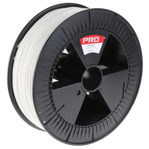 Vlákna pro 3D tiskárny, Bílá 1.75 mm 2.3 kg Polymléčná kyselina RS PRO