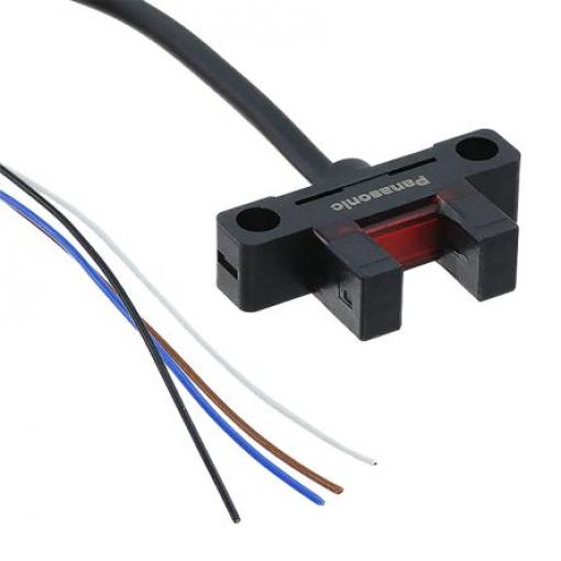 Panasonic Fotoelektrický snímač, řada: PM-25 Infračervené Rozvětvené Kabel, výstup: NPN Jednocestný IP64