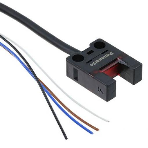 Panasonic Fotoelektrický snímač, řada: PM-25 Infračervené Rozvětvené Kabel, výstup: NPN Jednocestný IP64