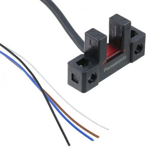 Panasonic Fotoelektrický snímač, řada: PM-45 Infračervené Rozvětvené Kabel, výstup: NPN Jednocestný IP64