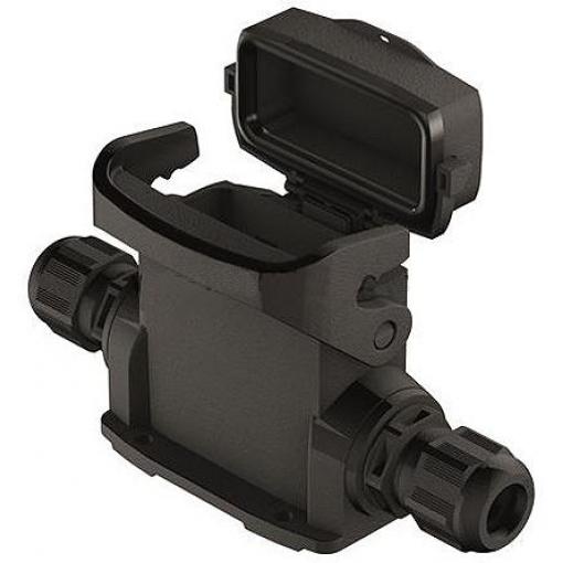 HARTING Han-Eco Pouzdro napájecího konektoru pro vysoké zatížení 1 10A