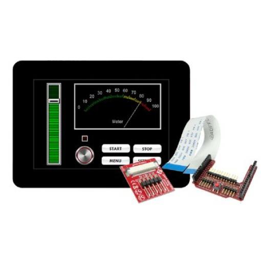 4D Systems gen4 3.5 in Displej kompatibilní s platformou Arduino Kapacitní dotykový displej