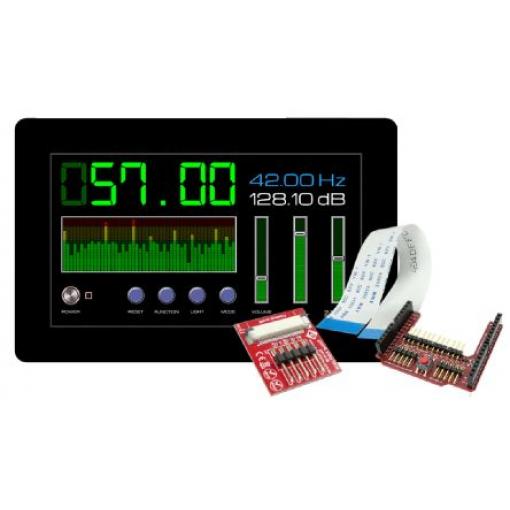 gen4-uLCD-70DCT-CLB-AR 7 in Dotykový displej 800 x 480 pixelů podsvícení LED 4D Systems Kapacitní