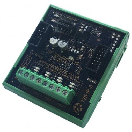 Základna dálkového ovládání 725-IP Vstupní modul 868 MHz FSK RF Solutions