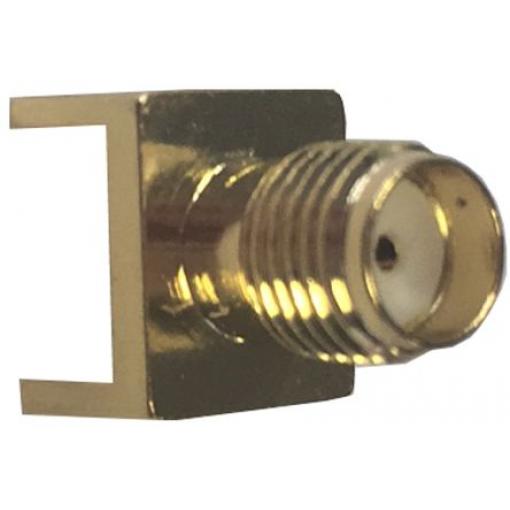 RF Solutions Koaxiální konektor, řada: CON Vnitřní, 50 Ω, orientace těla: Rovný, Montáž na plošný spoj Konektor SMA