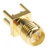 RF Solutions Koaxiální konektor, řada: CON Vnitřní, 50 Ω, orientace těla: Rovný, Hranice Konektor SMA Pájecí, 18GHz 0