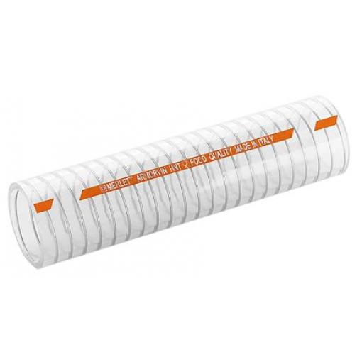 Hadicové vedení délka 5m Čirá pro Potraviny, vnitřní průměr: 25mm Merlett Plastics