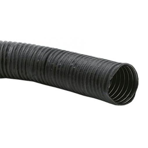 Ohebné potrubí, Neopren délka 2 m barva Černá Vyztužený poloměr ohybu 180 mm Contitech, vnitřní průměr: 152 mm (vnitřní