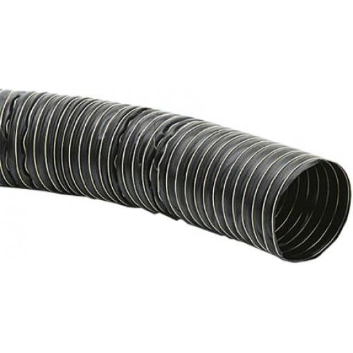 Ohebné potrubí, Neopren délka 4 m barva Černá Vyztužený poloměr ohybu 76 mm Contitech, vnitřní průměr: 152 mm (vnitřní