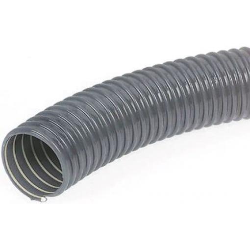 Ohebné potrubí, Polyvinylchlorid délka 10 m barva Šedá poloměr ohybu 32 mm Merlett Plastics, vnitřní průměr: 25 to 150