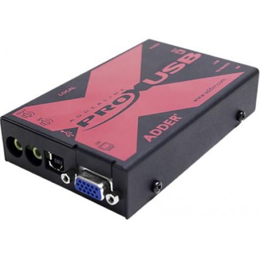 Extender KVM USB Rozšiřující pár, počet zobrazení: 1 1 Catx Adder 300 m, video připojení: VGA 1portový