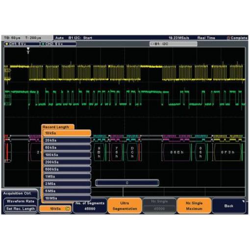 Software pro osciloskopy RTH-K15, pro použití s: Řada RTH1002, Řada RTH1004 Rohde & Schwarz