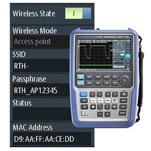 Software pro osciloskopy RTH-K201, pro použití s: Řada RTH1002, Řada RTH1004 10 Rohde & Schwarz