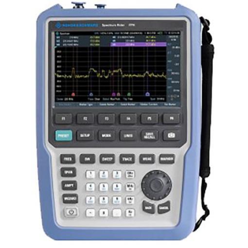 Rohde & Schwarz Spektrální analyzátor, číslo modelu: Spectrum Rider FPH, typ displeje: WVGA, typ rozhraní: RJ45, 10/100