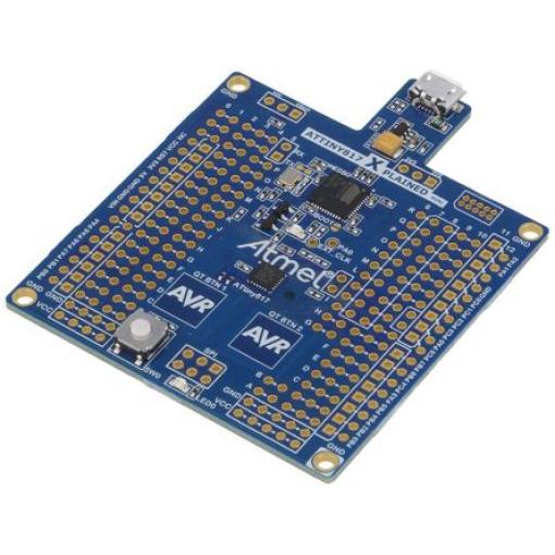 Microchip Vyhodnocovací deska, ATtiny817, SAM, MCU ATTINY817-XMINI, Mikrokontrolér, Xplained Mini, Sada pro hodnocení