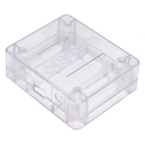 Pycom Skříň vývojové desky barva Průhledné Pycase Clear pro Rozšiřující deska, LoPy, WiPy