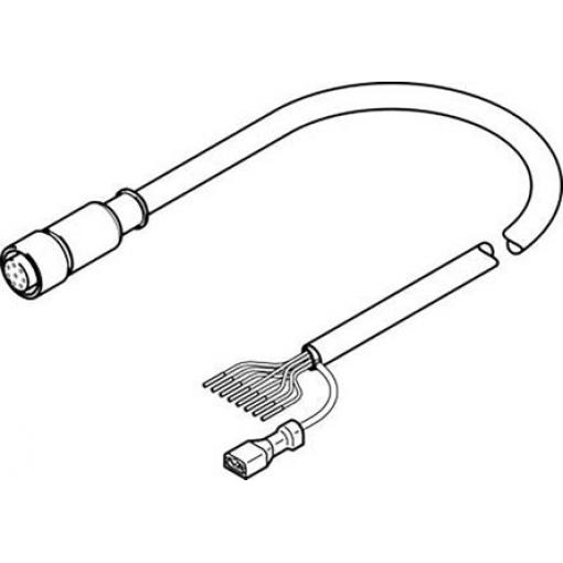 Festo Kabel, řada: NEBM, pro použití s: Regulátor motoru CMMS-ST Motor