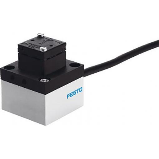 Tlakový spínač, řada: PE Stlačený vzduch 0.1 bar 230 V ac/dc IP65, max. tlak: 0.25 bar Festo